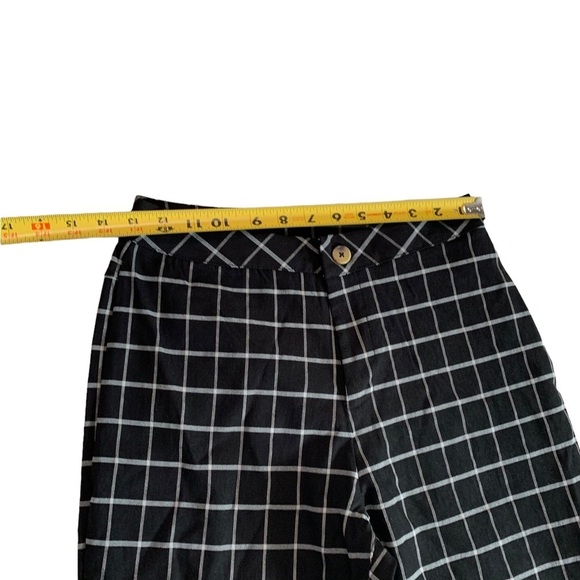 PS/LA Grid Pattern Black & White Pants Size Medium - Picture 6 of 16